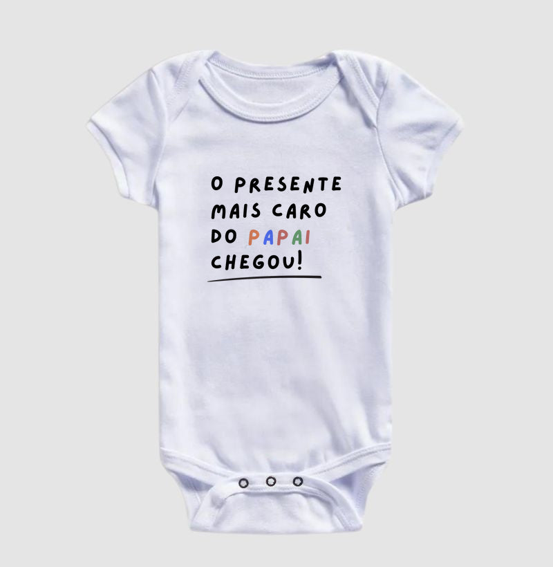 O presente mais caro do papai chegou!
